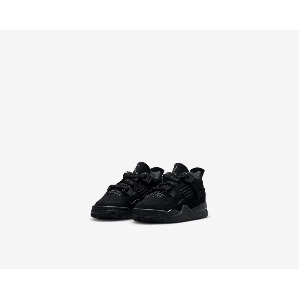 Sepatu Basket Anak Jordan 4 Retro OG Kids Toddler (TD) Black Cat IB4387-010