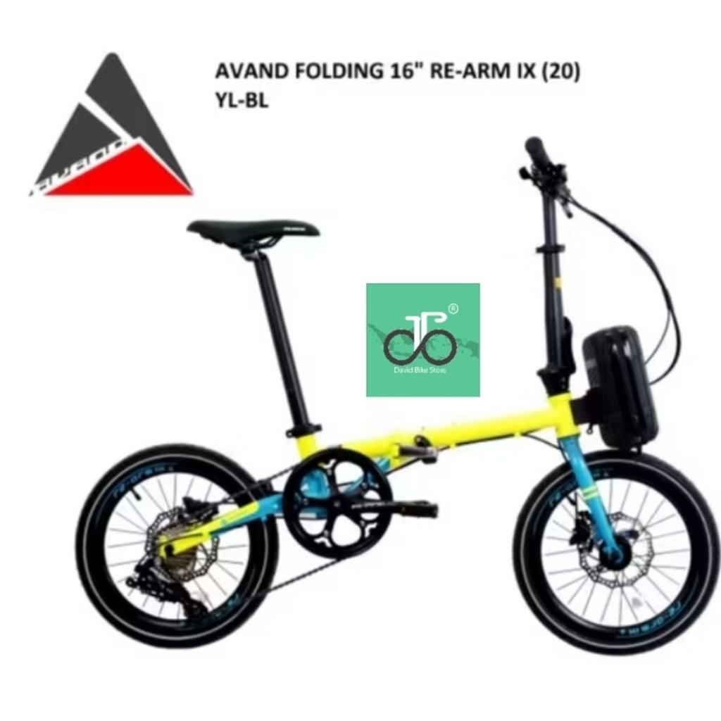 Sepeda lipat 16" Avand RE-ARM IX Terbaru
