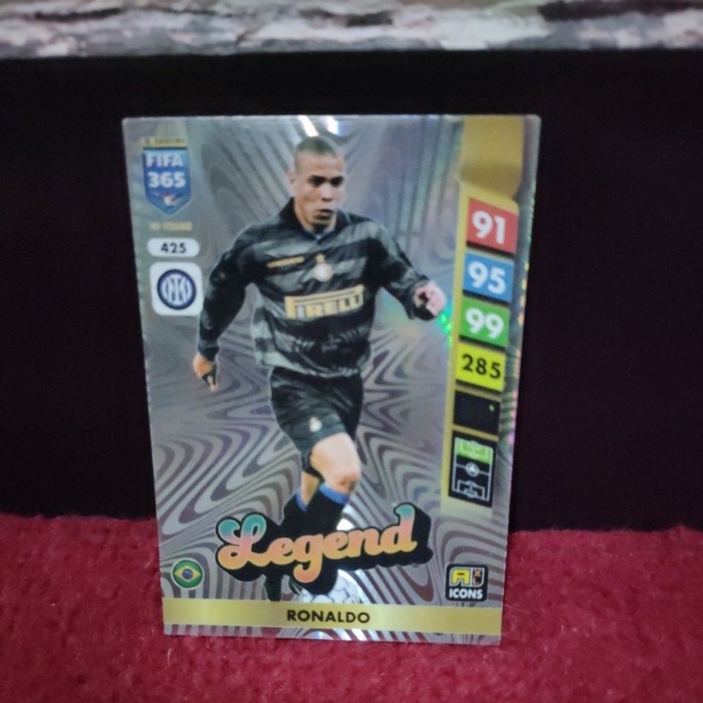 kartu ronaldo nazario panini