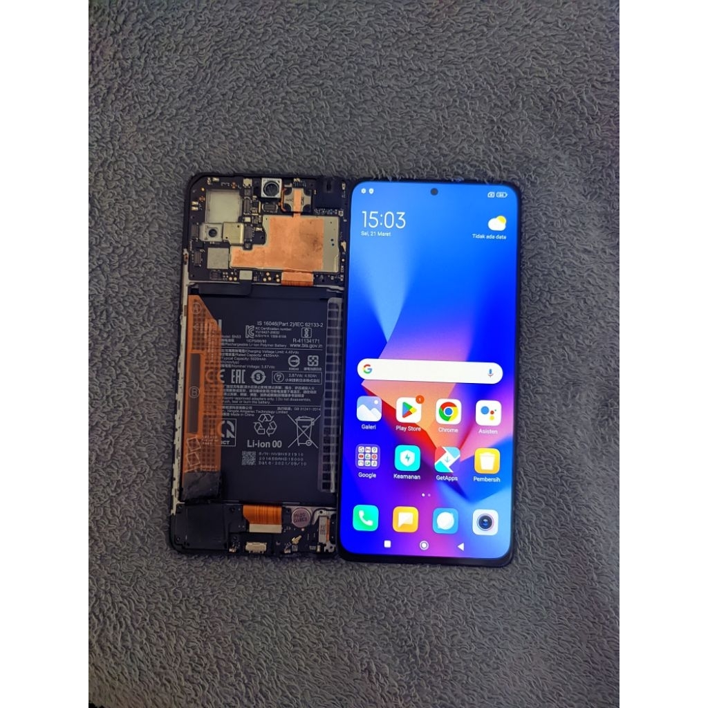 LCD REDMI NOTE 10 PRO 4G NOTE 11 PRO 4G/5G NOTE 12 PRO 4G COPOTAN MINUS