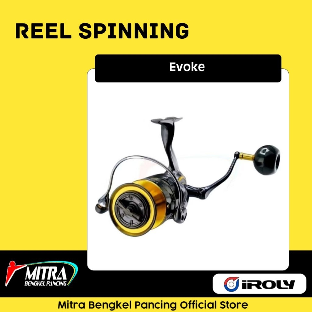 Reel Iroly Evoke 2000 - 6000 Reel Pancing Original