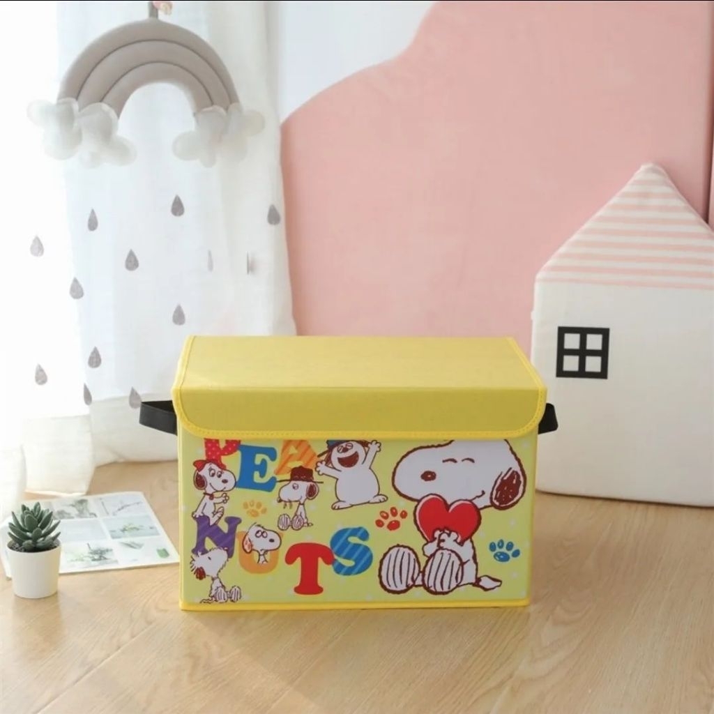 Box Lipat Snoopy Serbaguna (Kuning)
