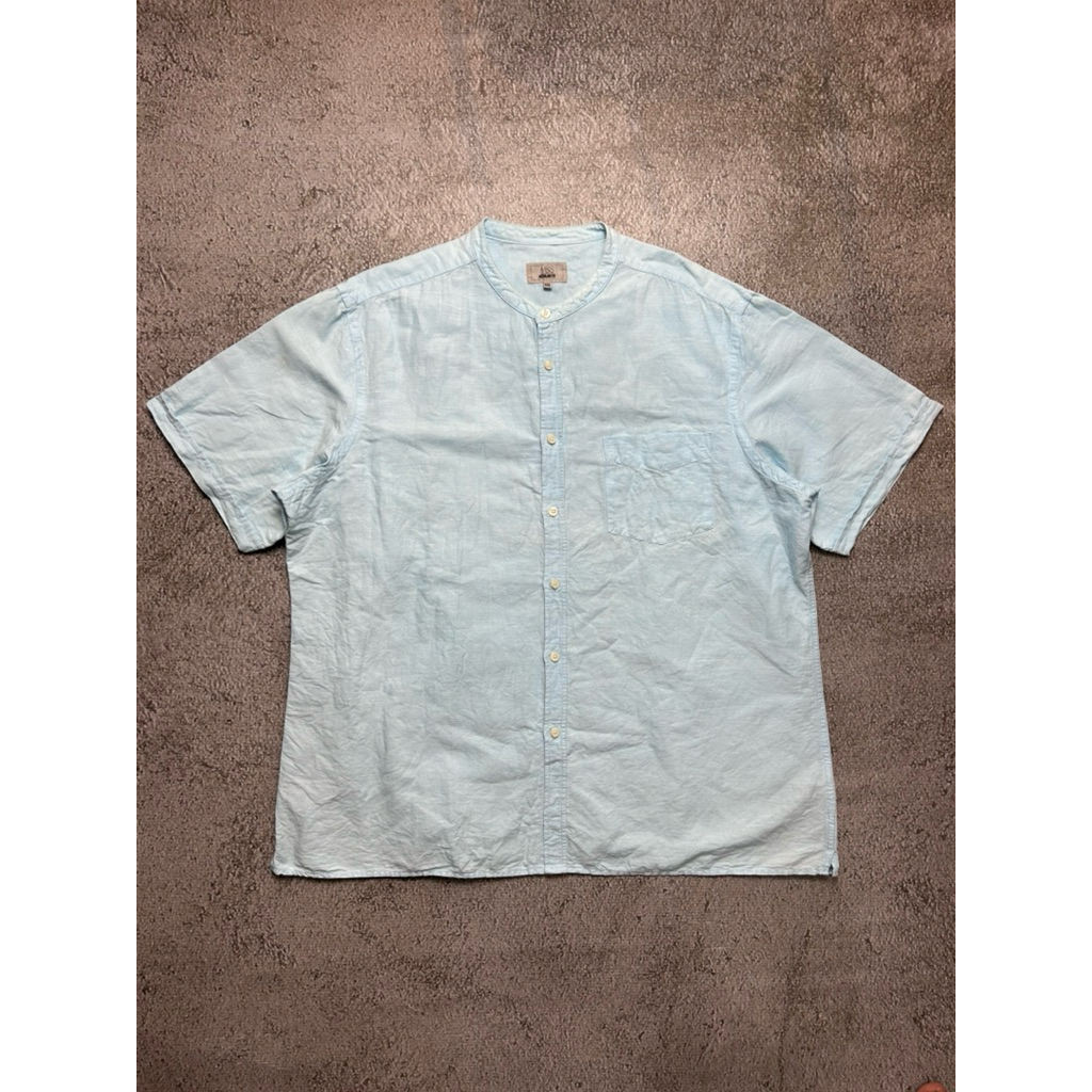 KEMEJA LINEN MARK&SPENCER PRIA