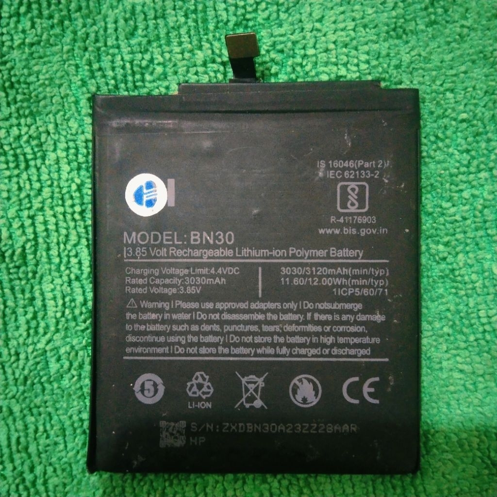 BATTREY BN30 ASLI COPOTAN NORMAL BERGARANSI