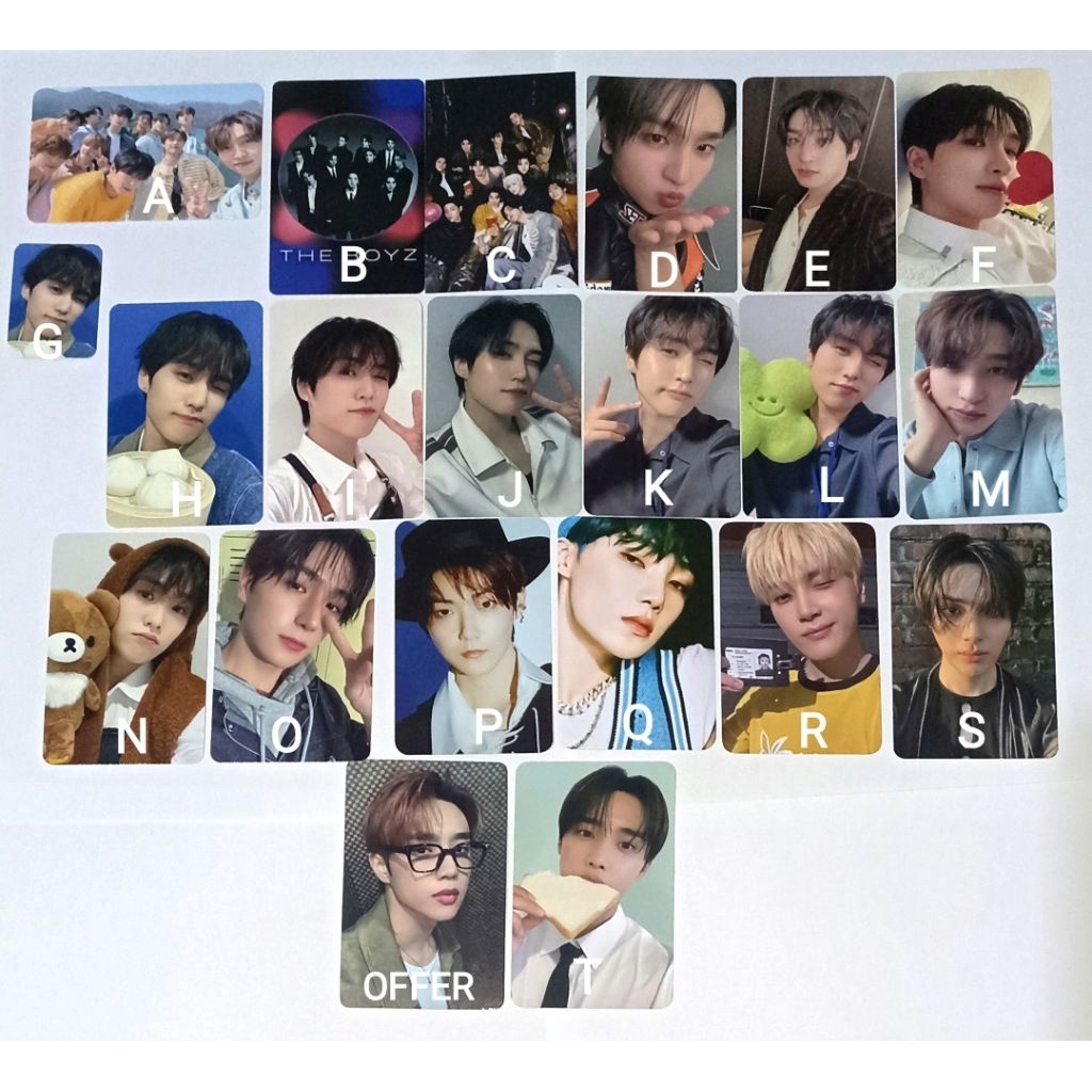 PART 1 Readystock Photocard PC THE BOYZ TBZ group idolra macau live in yokohama japan jp album unexp