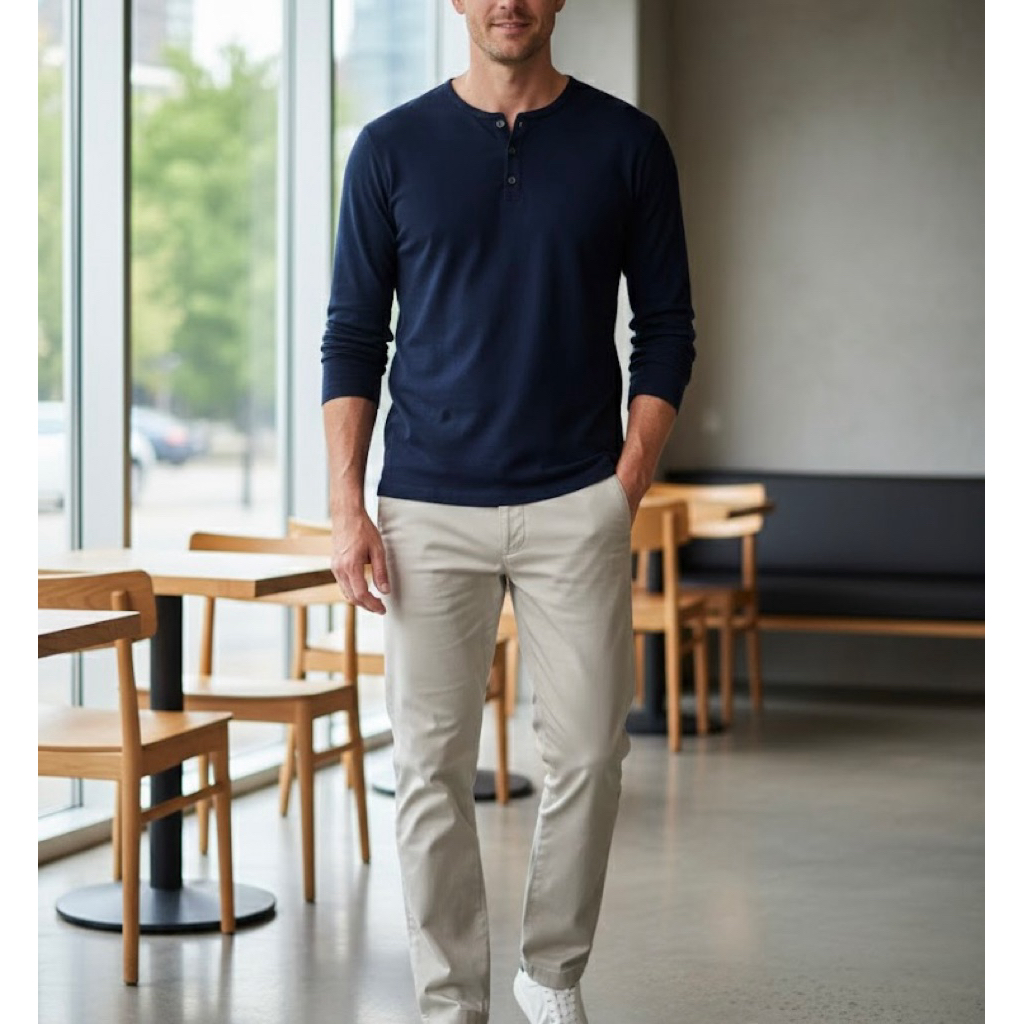 LACOSTE chinos | celana bahan