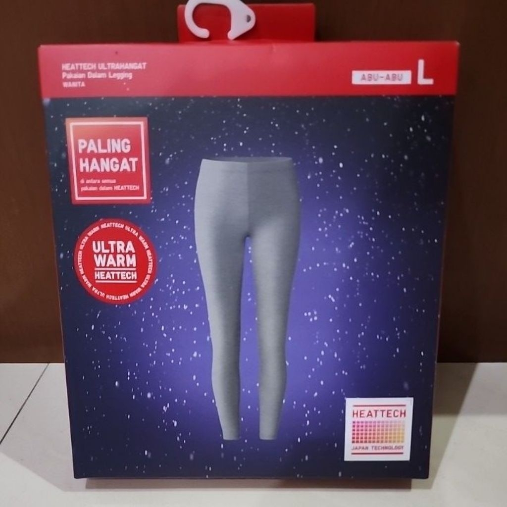 UNIQLO Celana Legging Heattech ULTRAWARM Wanita
