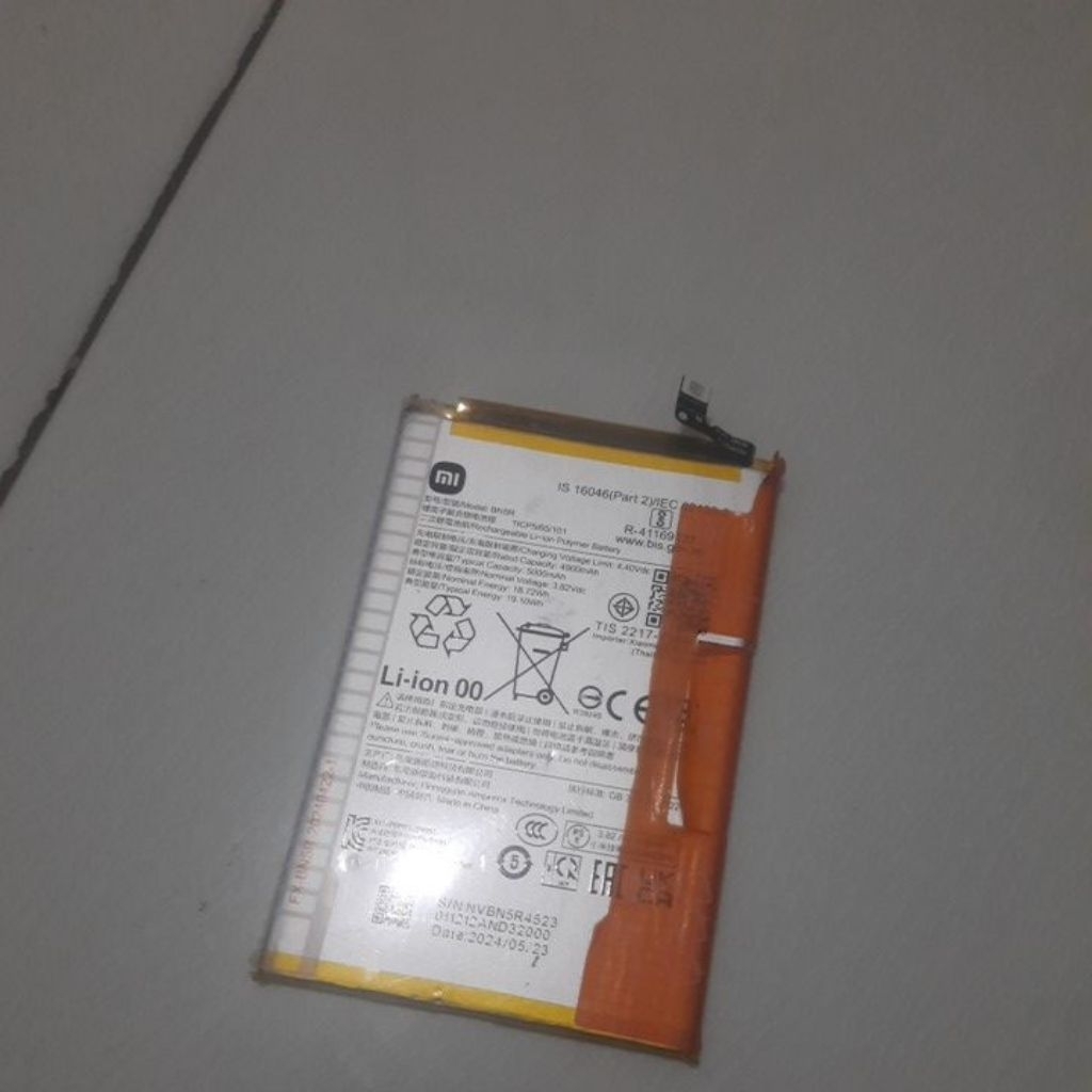 baterai BN5R copotan untuk redmi A3