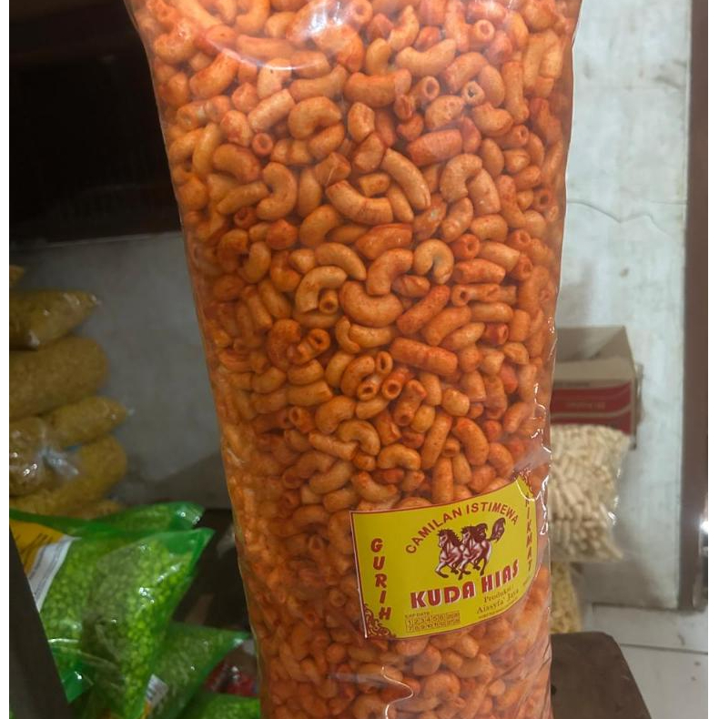 Makaroni Kuda Mas Makroni Renyah Bantat Kriuk Enak Kuda Mas 3 kg