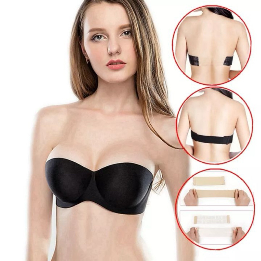 push up bra/bra tanpa tali/bra wanita tanpa kawat
