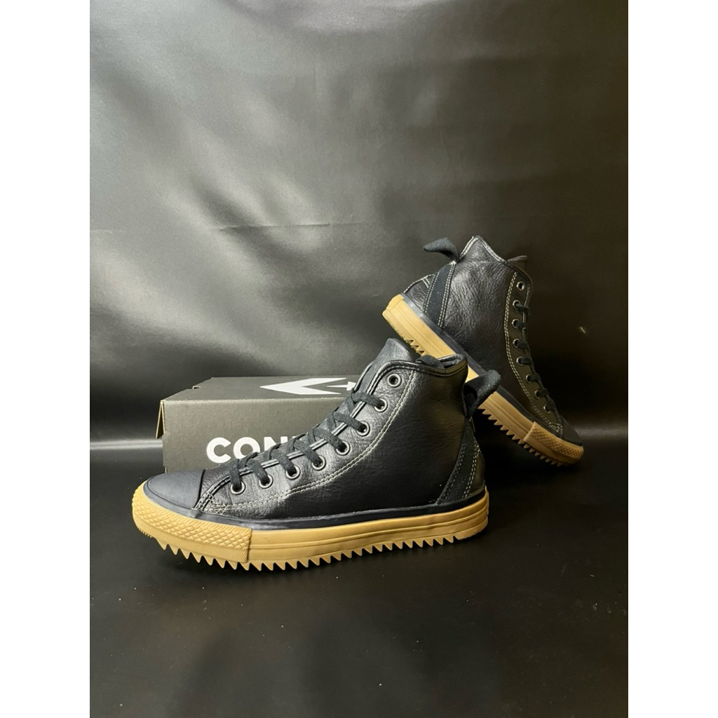 Converse CTAS Hiker Hollis Dark Navy Leather Size 42/28cm