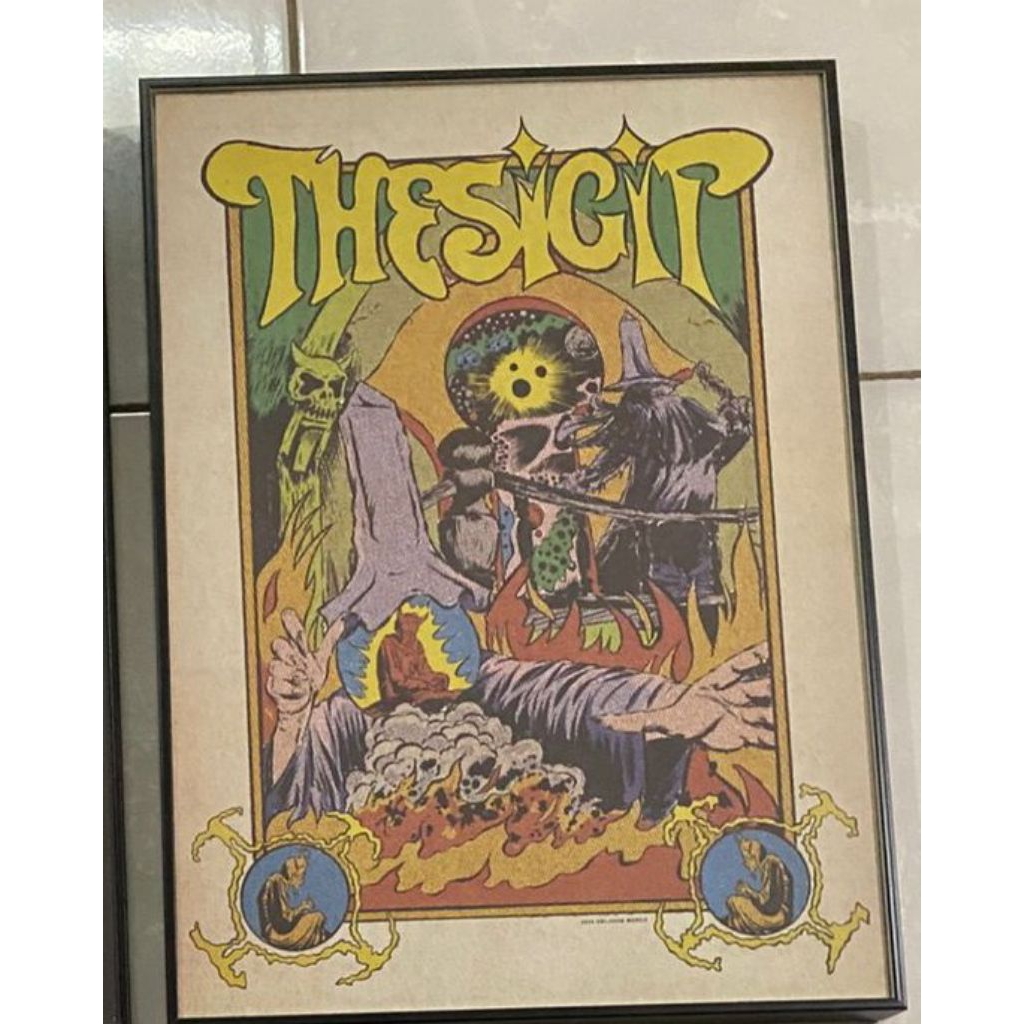 poster THE SIGIT  band ( sudah sama frame )