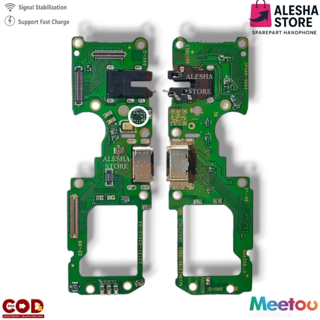 Flexibel Charger + ic FOR OPPO A96 5G / F21 PRO / F21S PRO 5G ORIGINAL 1:1 + MIC + CON H/F Full Komp