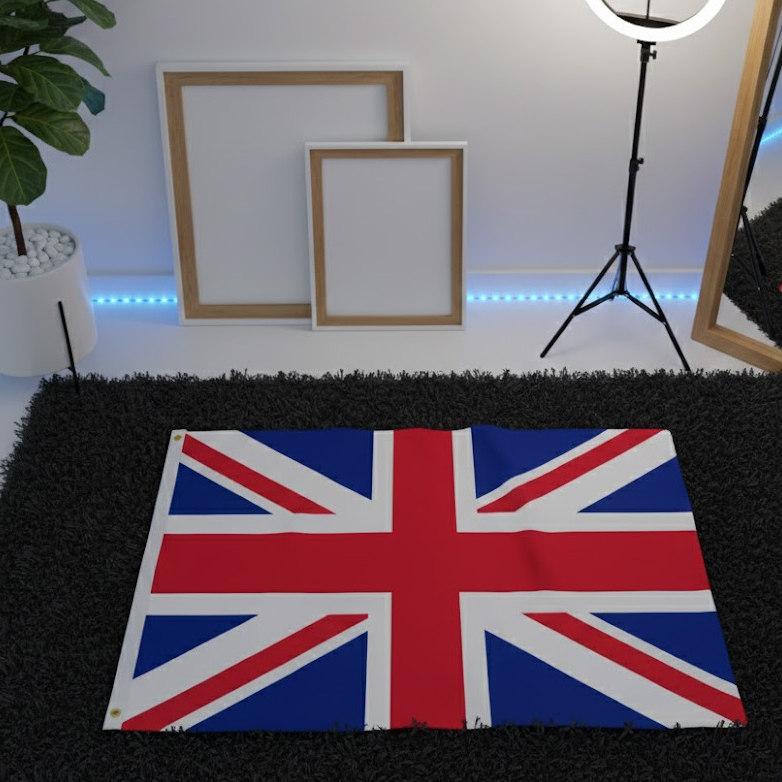 Bendera Inggris Uk | Poster Kain | Hiasan Dinding