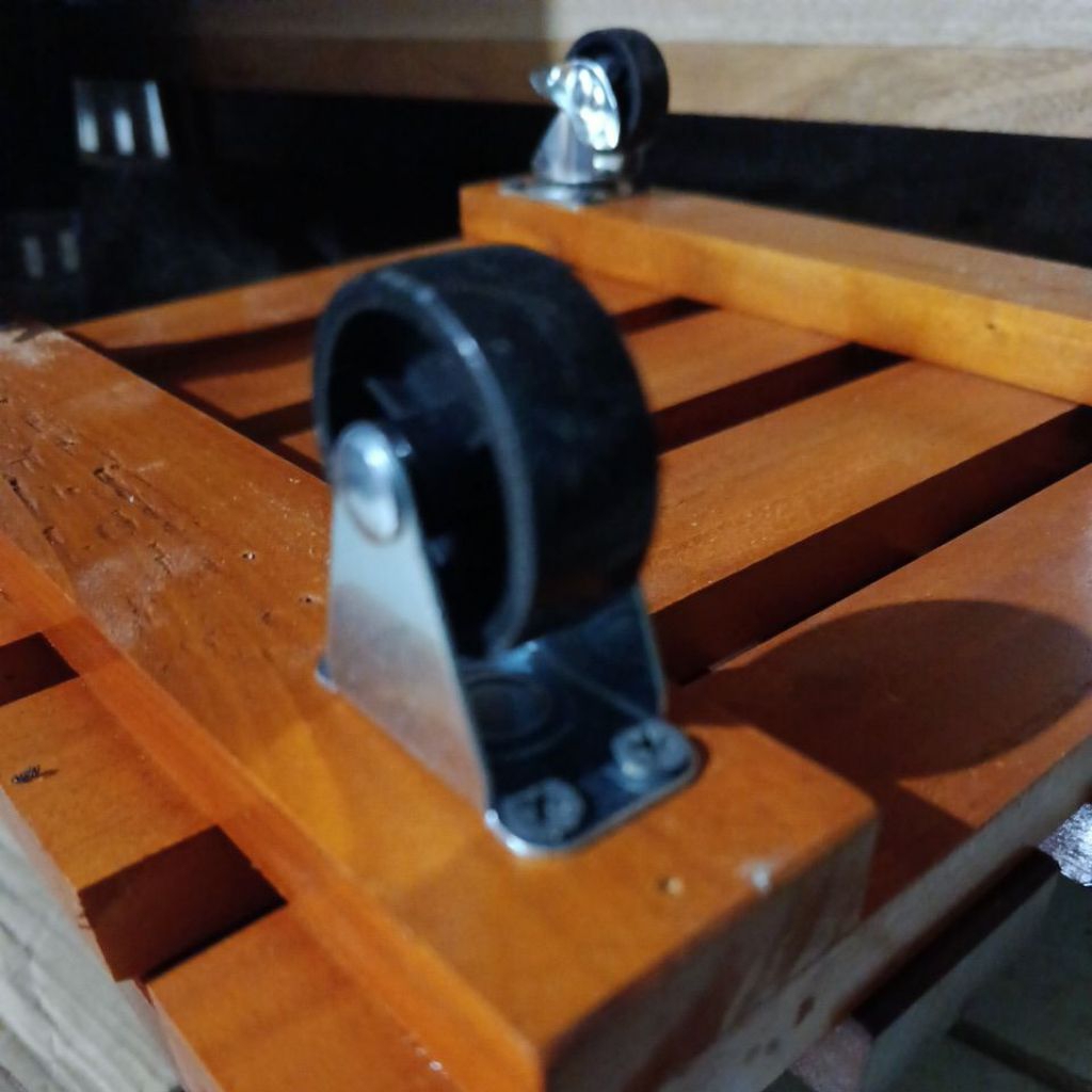 Roda Troli 1,5 inch kuat hingga 200Kg