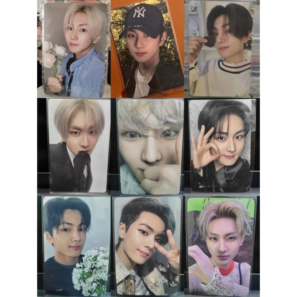 PC / PHOTOCARD ENHYPEN OFFICIAL YZY VCE DESIRE UNLEASH HEESEUNG SUNGHOON JAKE JAY JUNGWON NI-KI SUNO