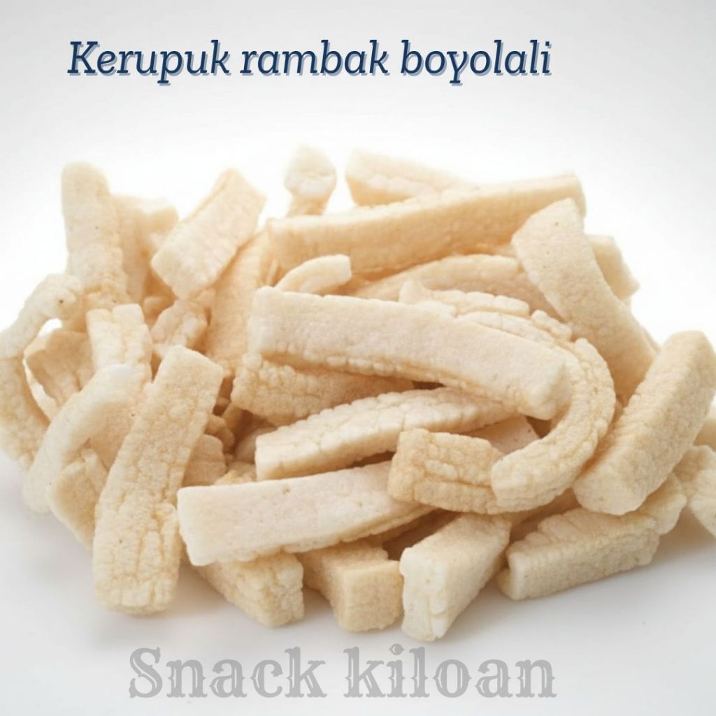 Kerupuk Rambak Jari Mateng 250gr/Kerupuk Rambak Boyolali