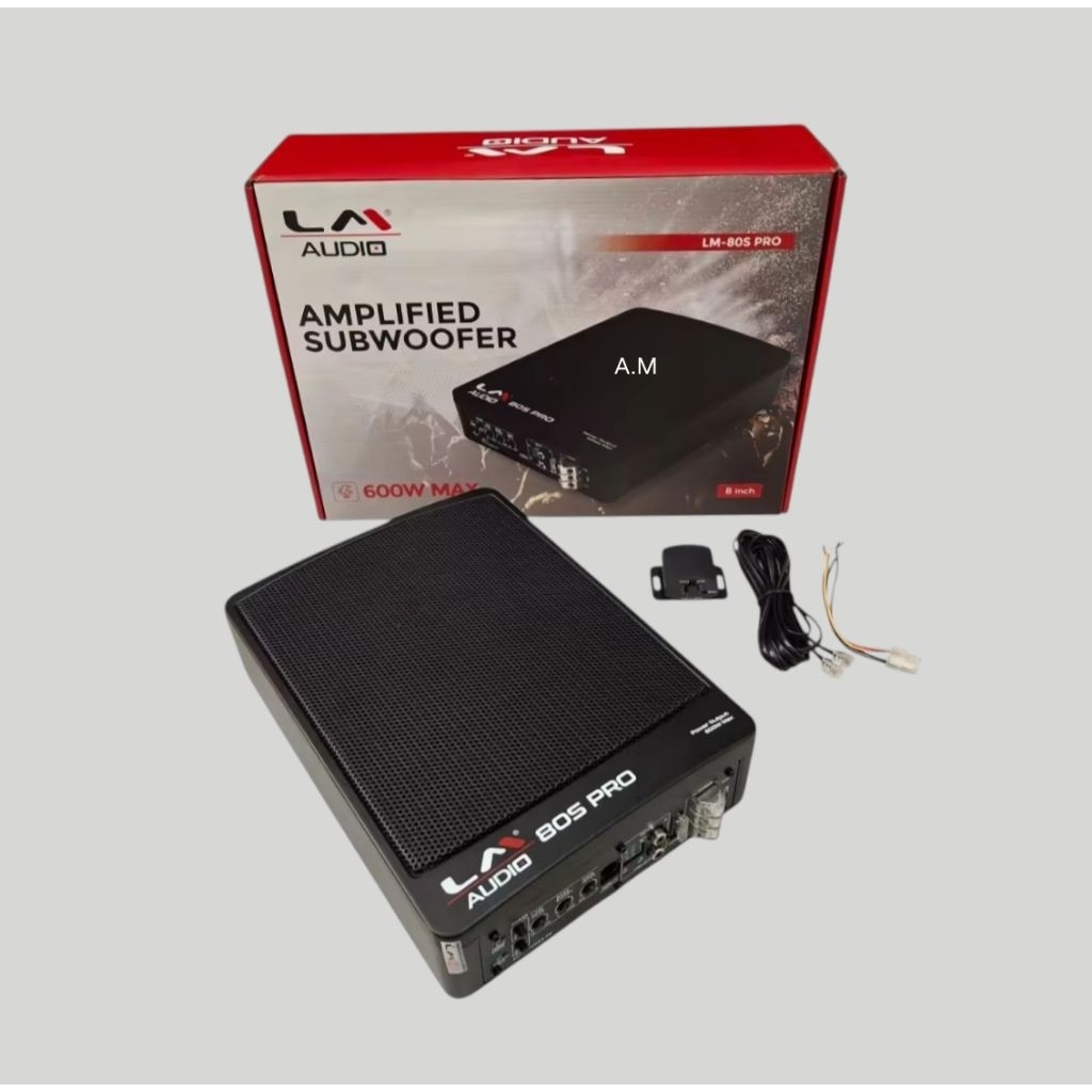 Subwoofer kolong LM AUDIO LM-80S PRO Subwoofer kolong 8 inch LM audio