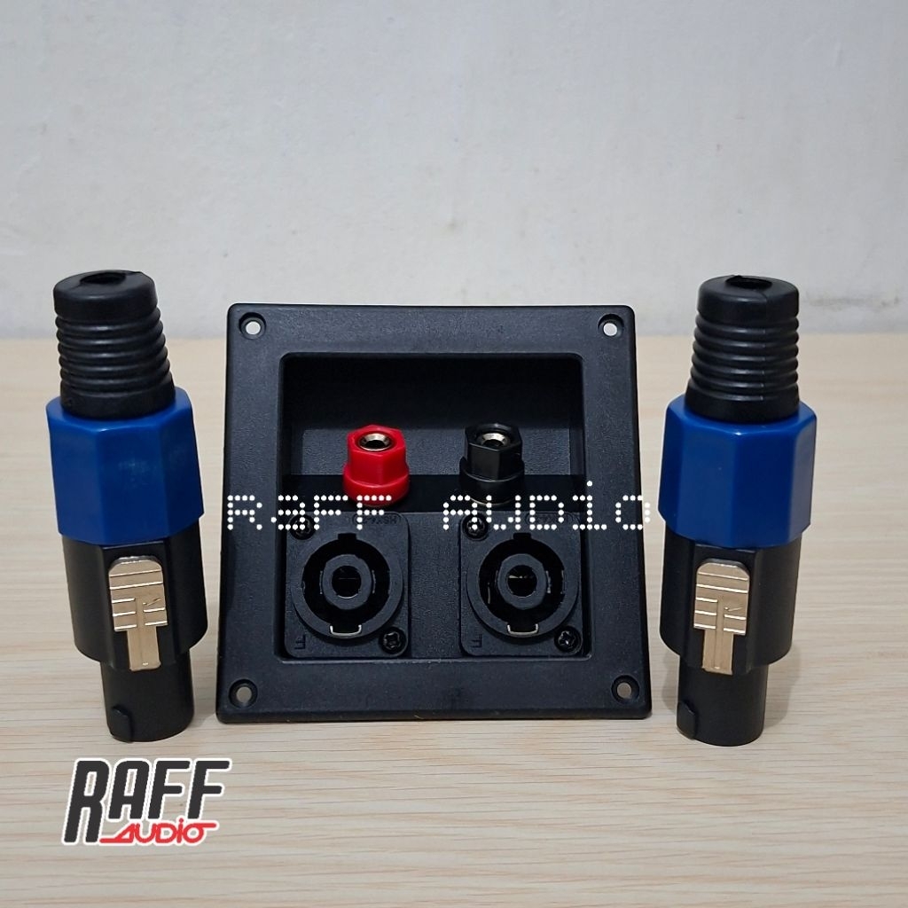 Terminal Box Speaker Combo Plus Jack Speakon