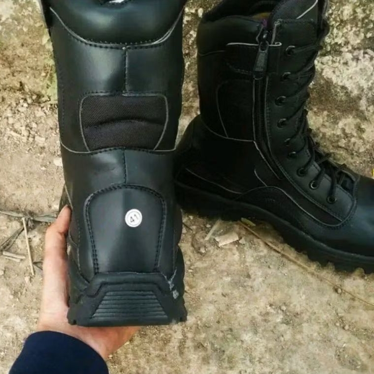 Sepatu Boots Pria Tni Polri Satpam Security Kopassus Terbaru