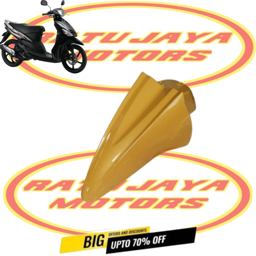 SPAKBOR DEPAN YAMAHA MIO SPORTY KUNING