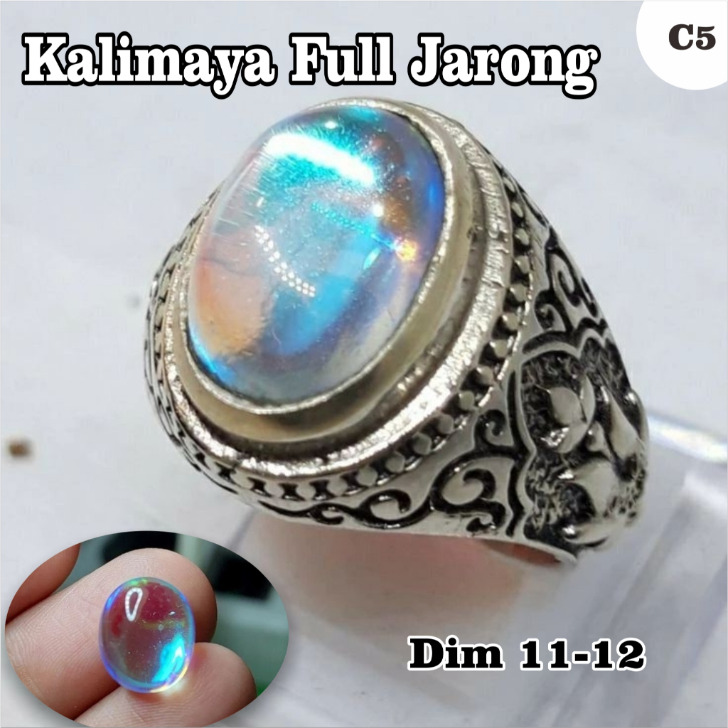 Batu cincin batu akik kalimaya jarong kalimaya india / C5