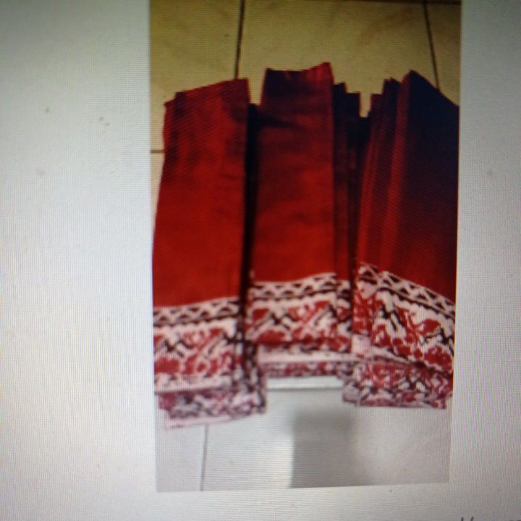 Sampur Tari Gendoli Giri Sedang Warna Merah