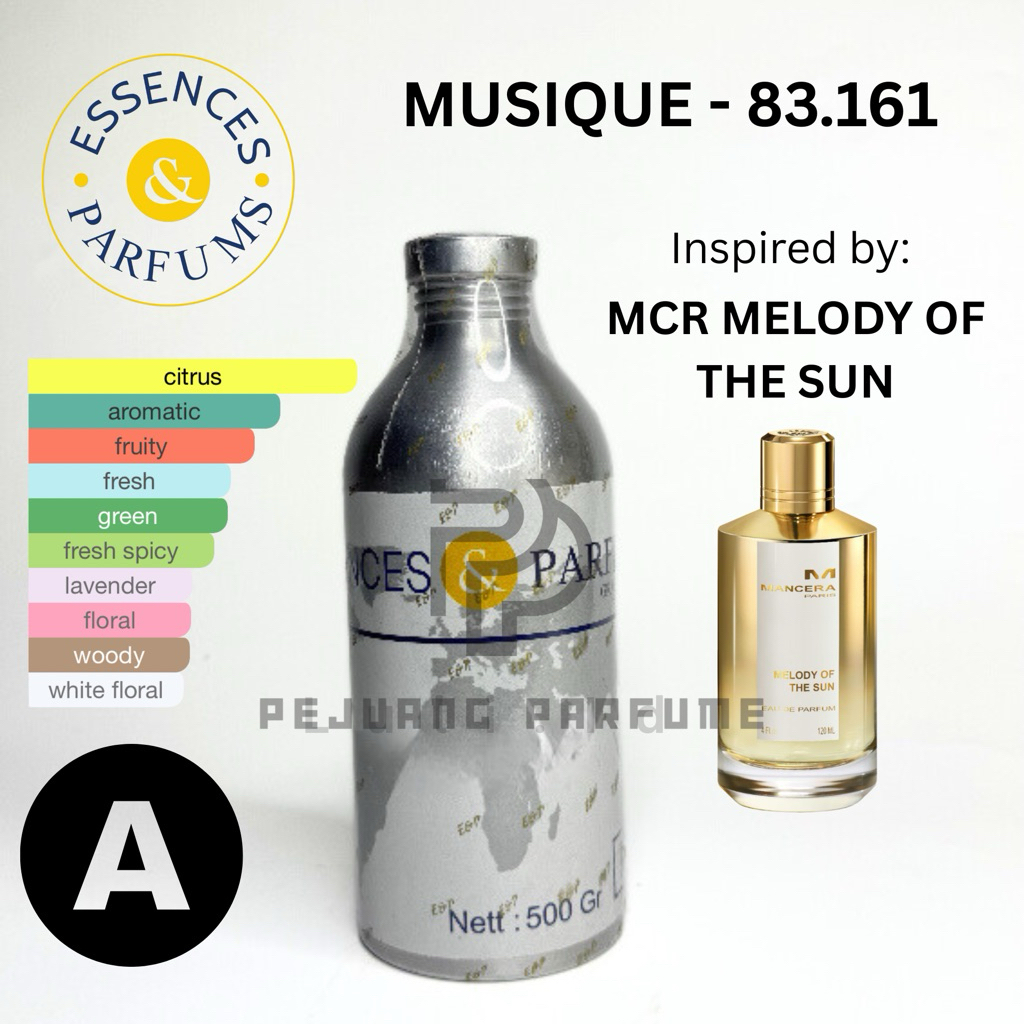 BIBIT ESSENCES MUSIQUE 83.161 GRADE A | INSPIRED BY MCR MELODY OF THE SUN | BIBIT ESSENCES 100ML REP