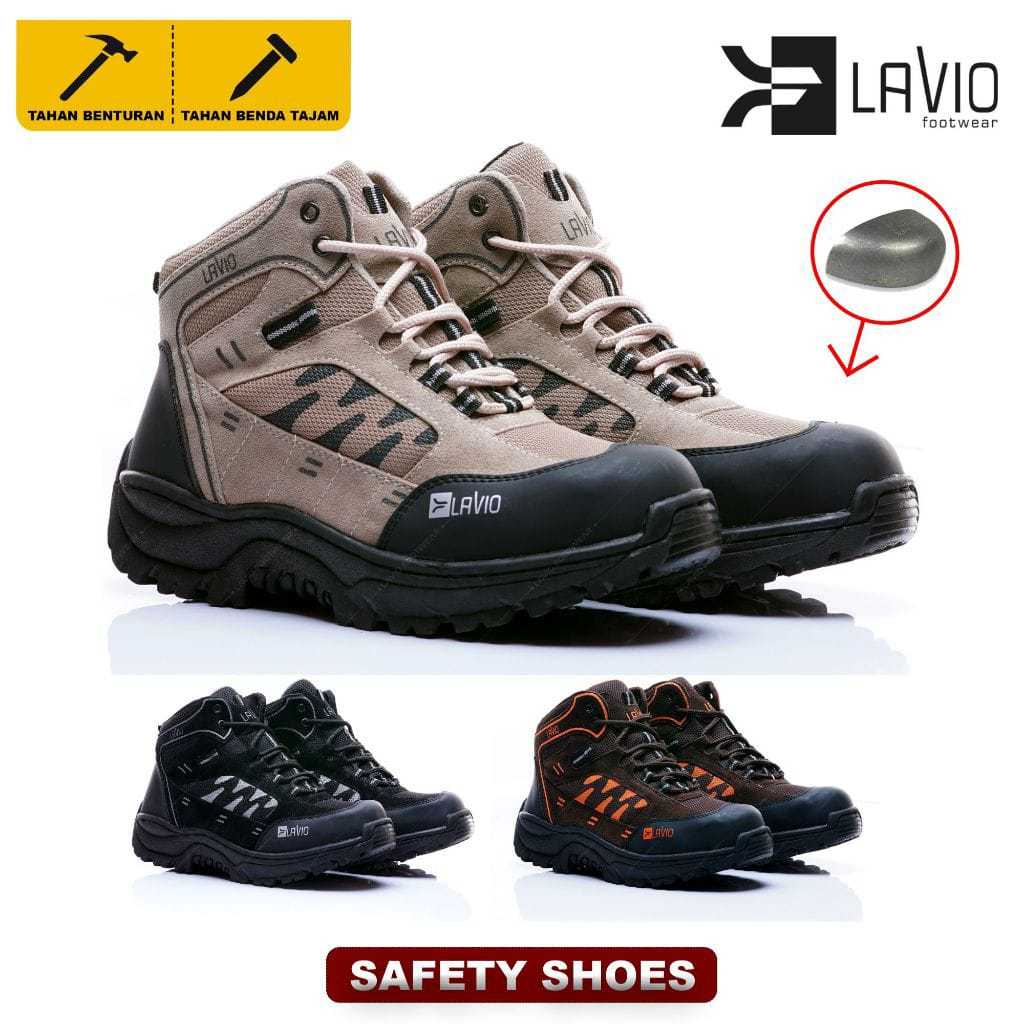 Sepatu Safety Boots Original Lavio Axel Best Seller