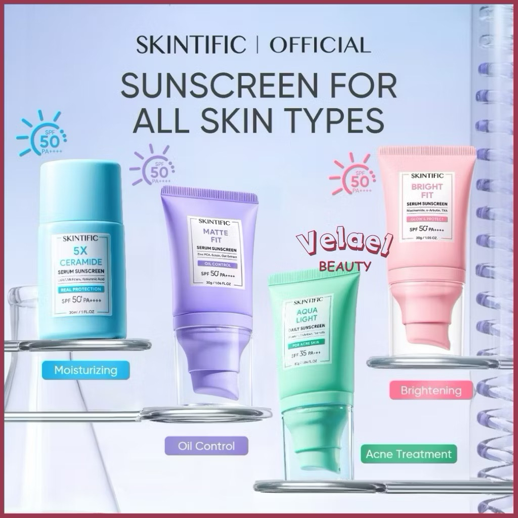 Skintific Serum Sunscreen Skintific Sunscreen Mist