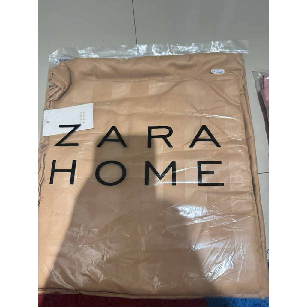 Sprei Zara Home Cream Sprei Zara Home Pink 180 X 200