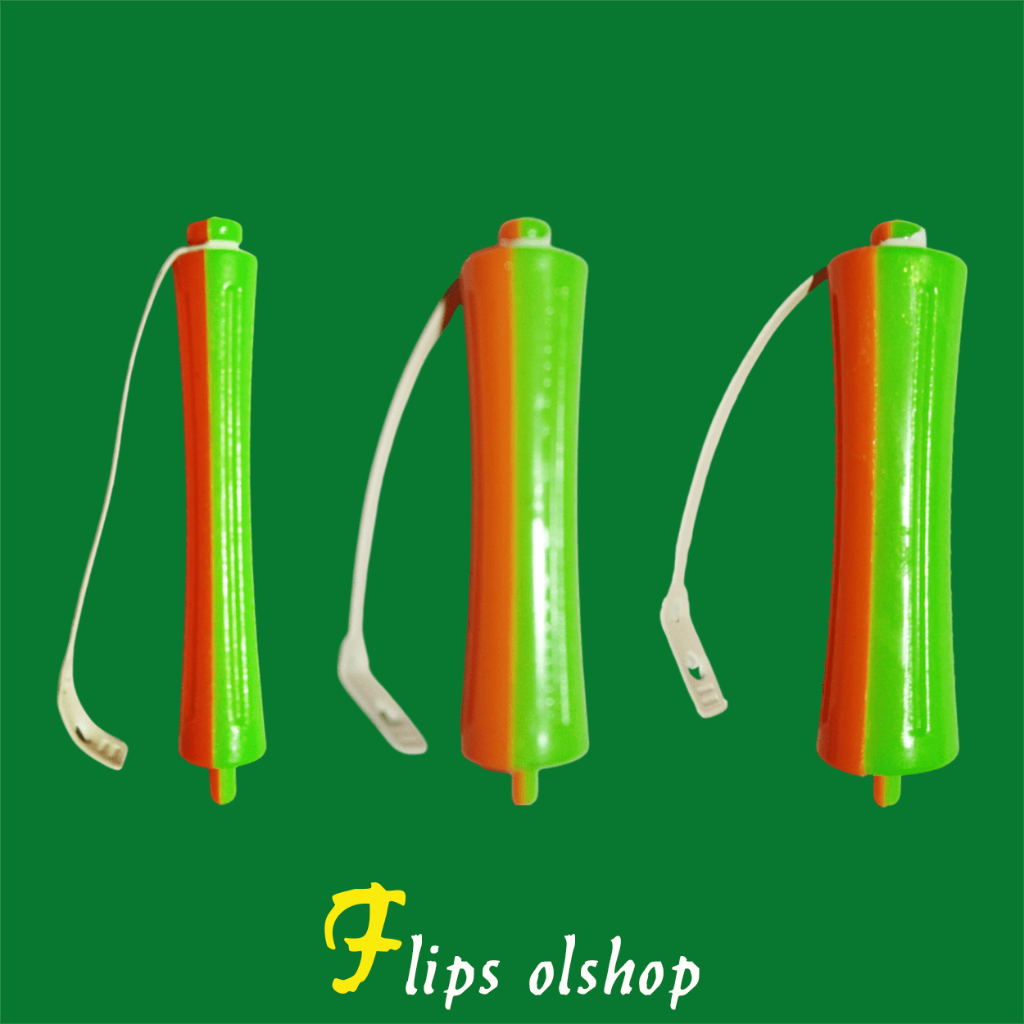 ROTTO ORANGE HIJAU | ROTTO KERITING RAMBUT | ROL RAMBUT