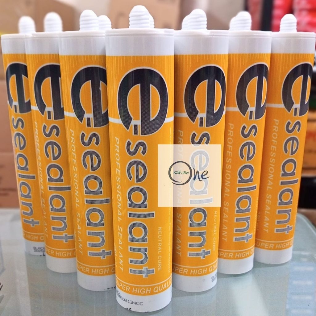 E Sealant Lem Kaca Silicone Sealant Neutral