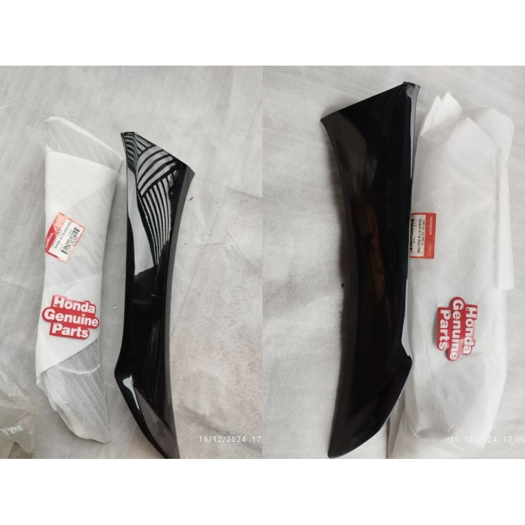 64430KTM850FMB & 64440KTM850FMB / SHIELD SET R & L LEG / SAYAP LUAR KANAN & KIRI SUPRA X 125 SERI KT