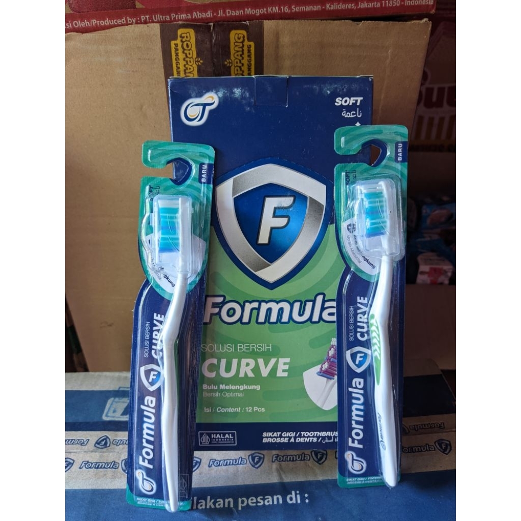 Sikat Gigi Formula Curve 1 Box Soft