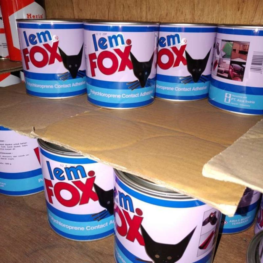lem fox kaleng biru 70 gr