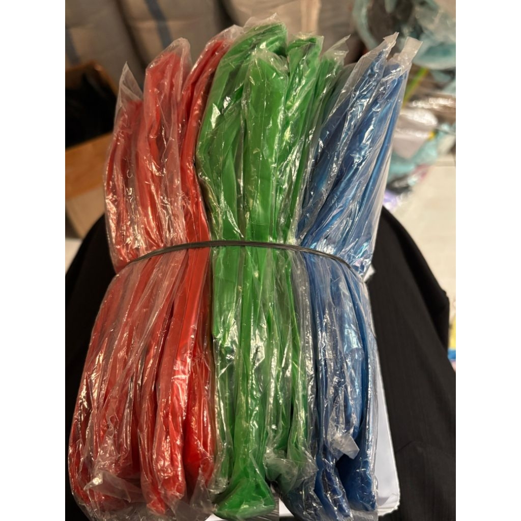 Jas Hujan Plastik TEBAL KARET TAngan(EXTREME SETELAN JAKET CELANA) isi 12pcs MIX warna