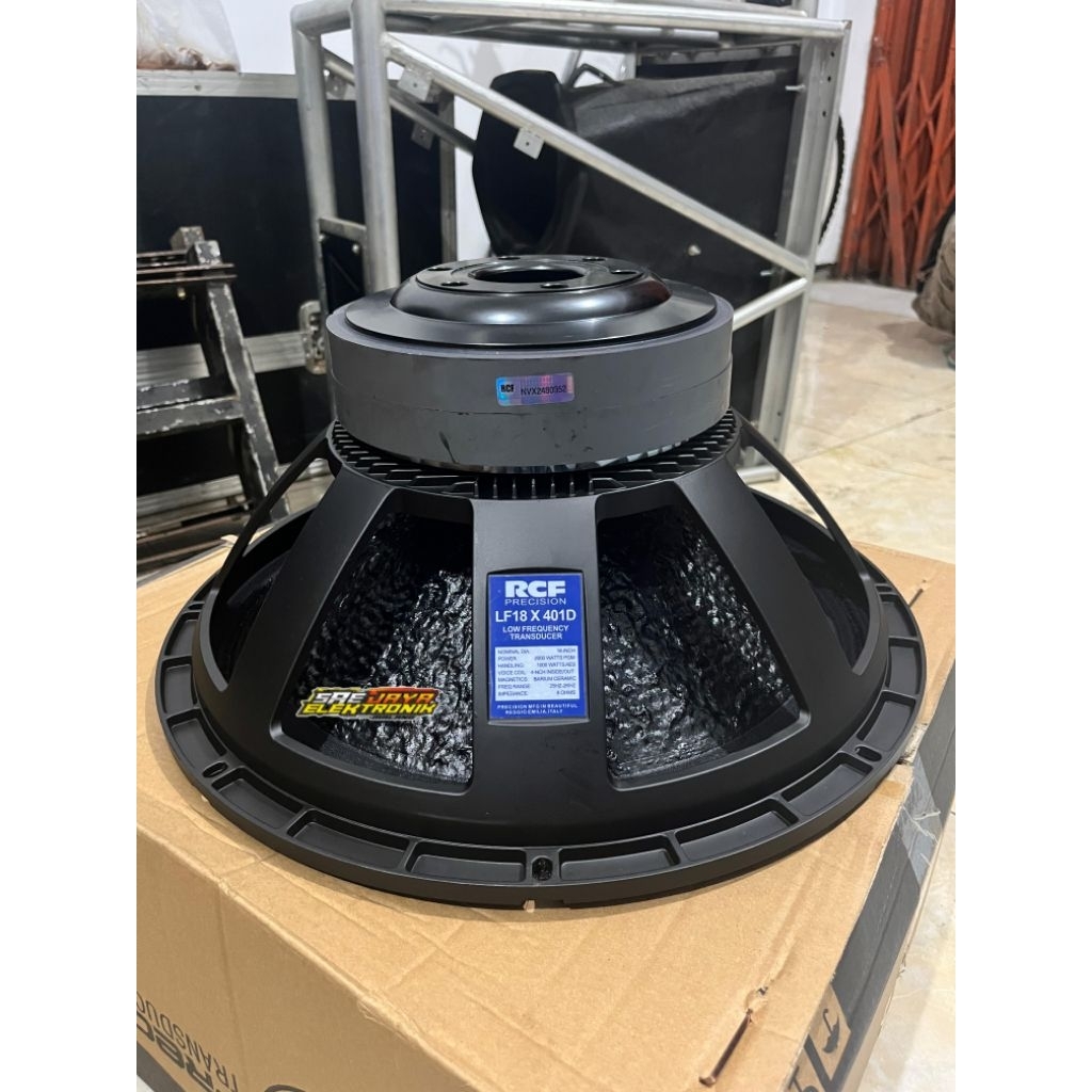 Speaker RCF 18 X401D / Rcf 18x401d / rcf 18 x401 doble magnet