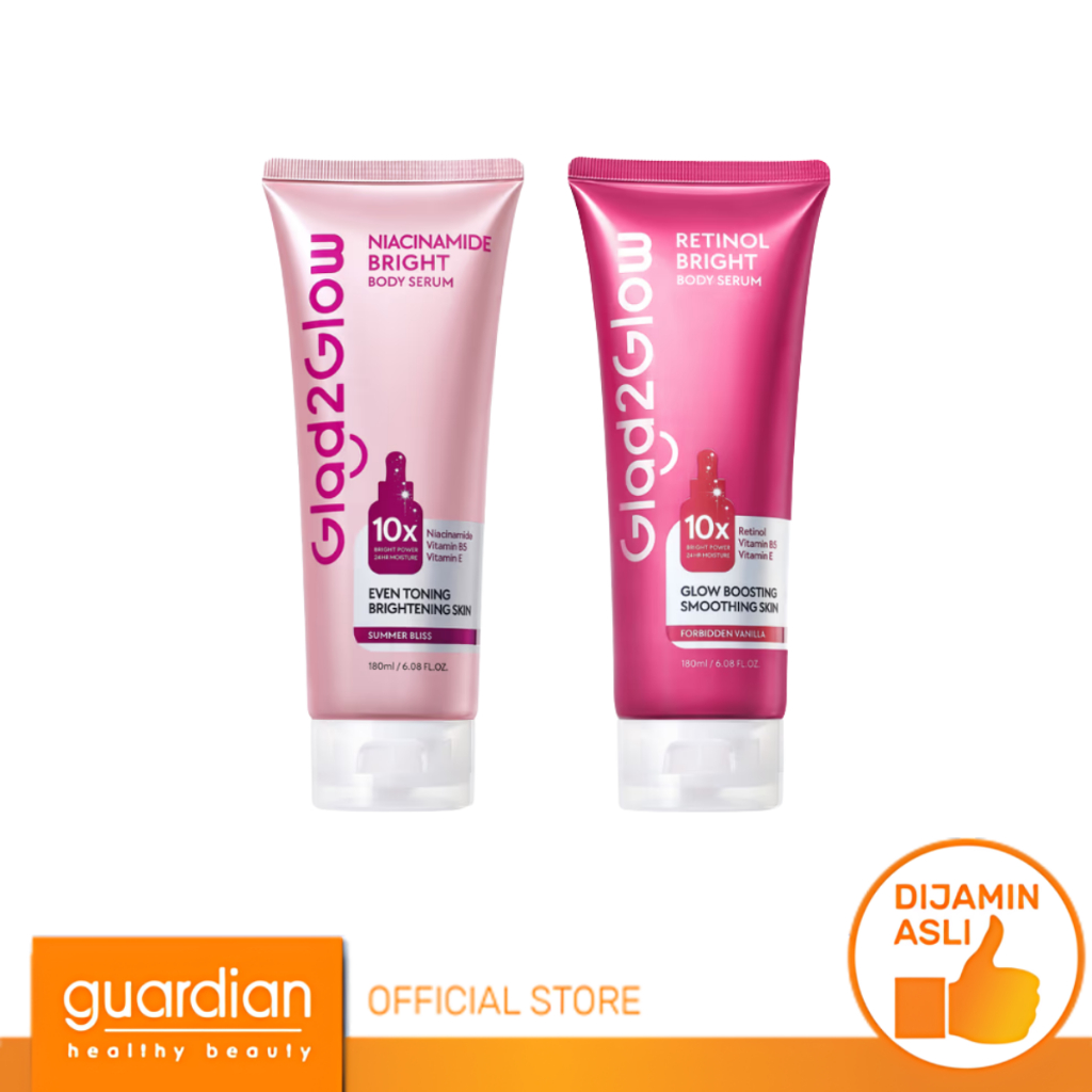 Glad2Glow Bright Body Serum 180ml