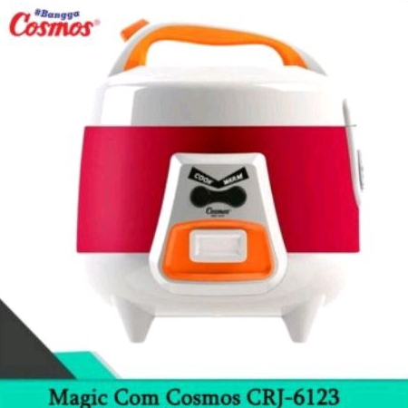 Rice Cooker Cosmos CRJ-6123 0,6 Liter Harmond / Magie Com Cosmos Rice. Cooker Harmond