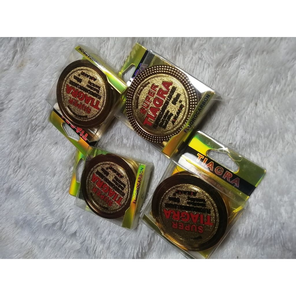 Senar Leader SUPER TIAGRA 50M – Fluorocarbon Kuat, Banyak Ukuran (0.16–0.40 mm)