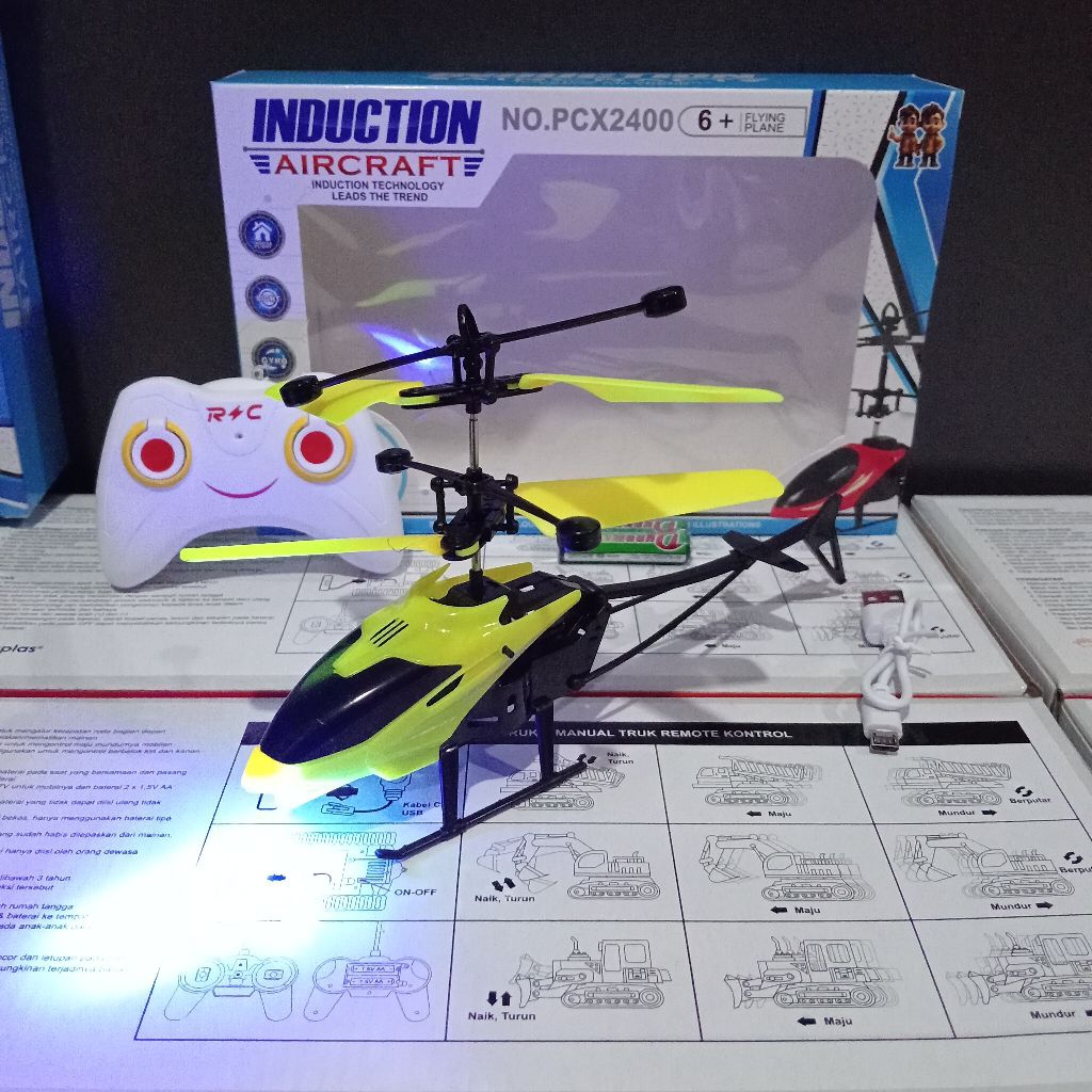 Mainan Helikopter Remote Bisa terbang