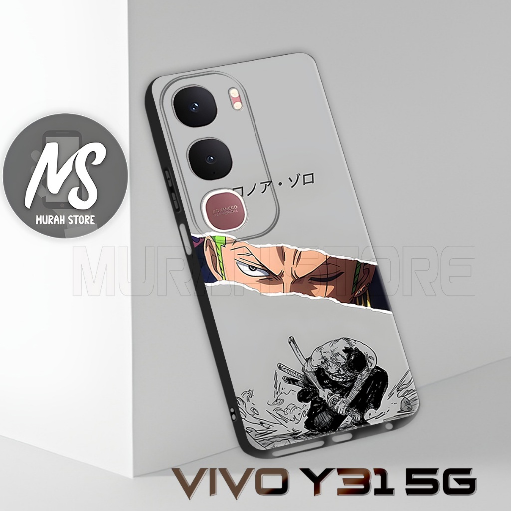 MS4/ Softcase Karet VIVO Y31 5G / Motif Anime / Case VIVO Y31 5G / Silikon VIVO Y31 5G