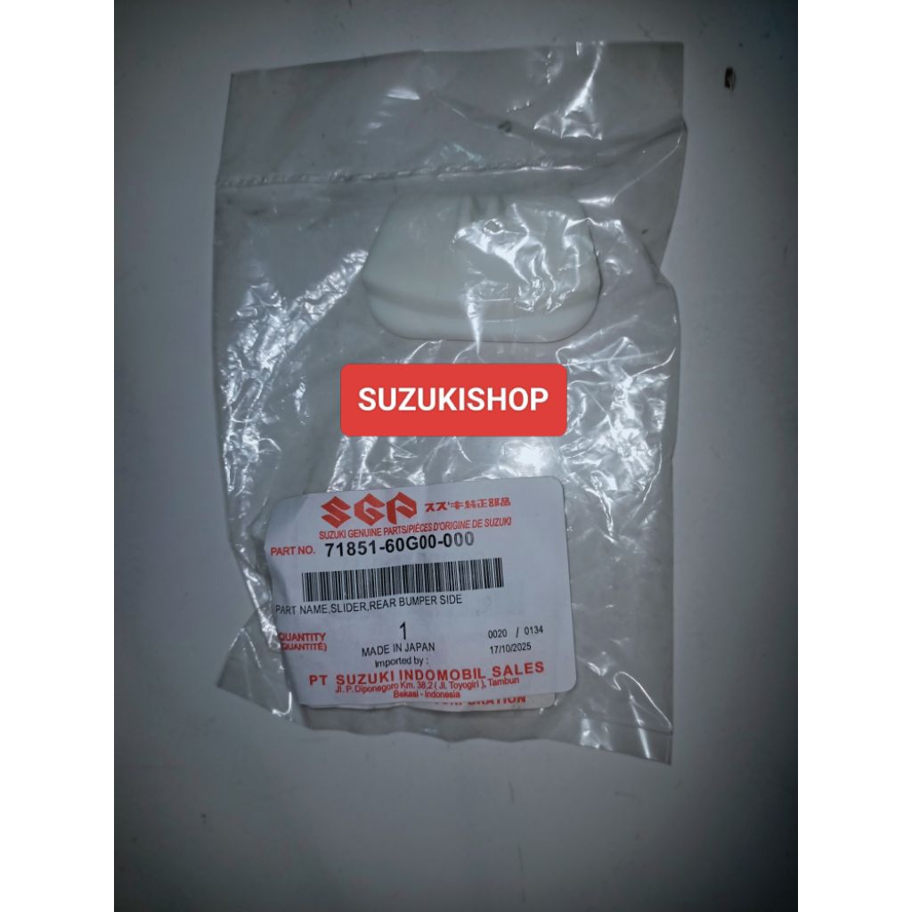 SUZUKI SGP SLIDER REAR FRONT BUMPER SIDE, Bracket breket kancing belakang dan depan untuk mobil Suzu