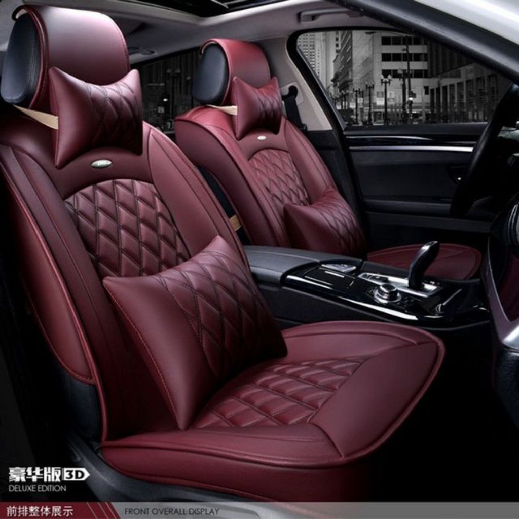 SARUNG JOK MOBIL BAHAN CHEROKEE Untuk 3 Baris. (Avanza- Xenia- Rush- Terios- Ertiga- Grand Livina) B