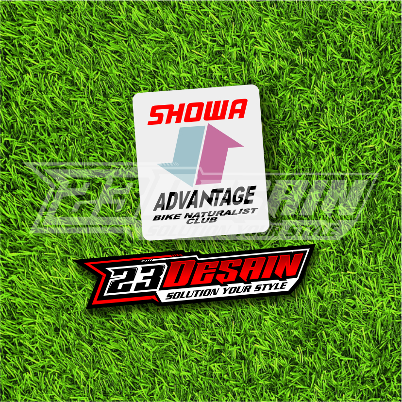 STIKER SHOCK SHOWA ADVANTAGE STICKER SHOCK SHOWA