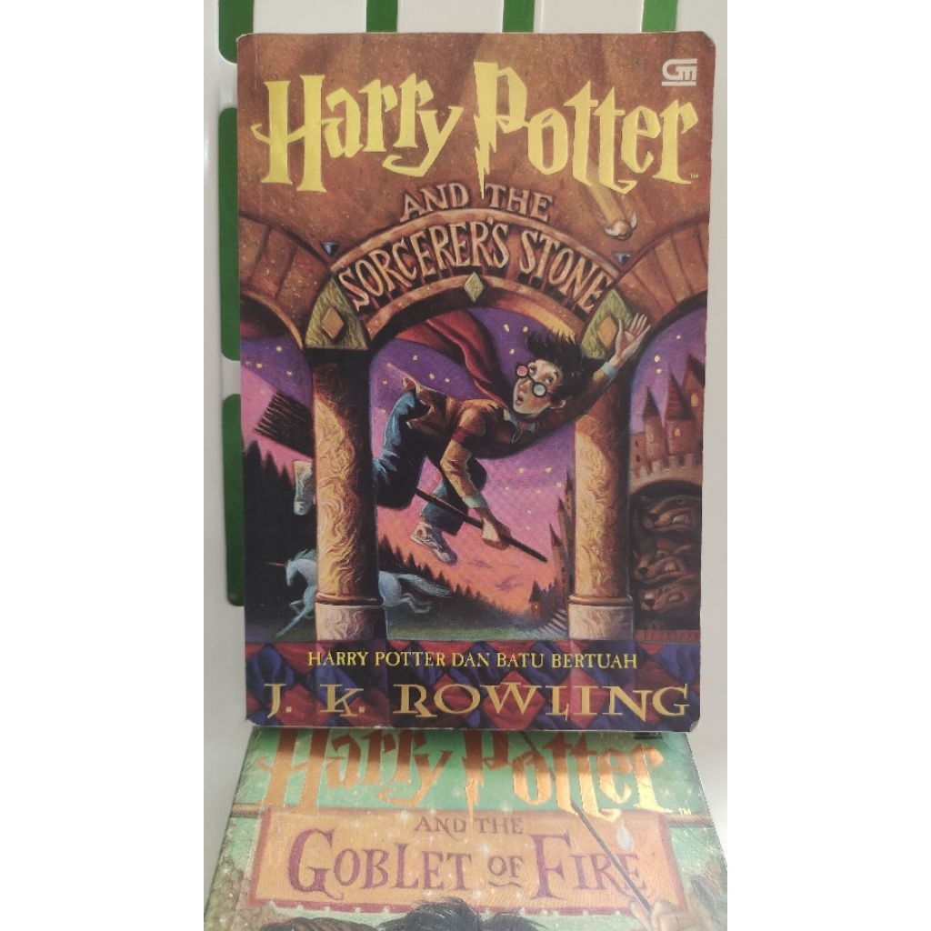buku (original bekas) harry potter jld1 - j k rowling