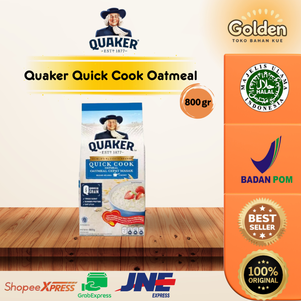Quaker Quick Cook Oatmeal 800 gr