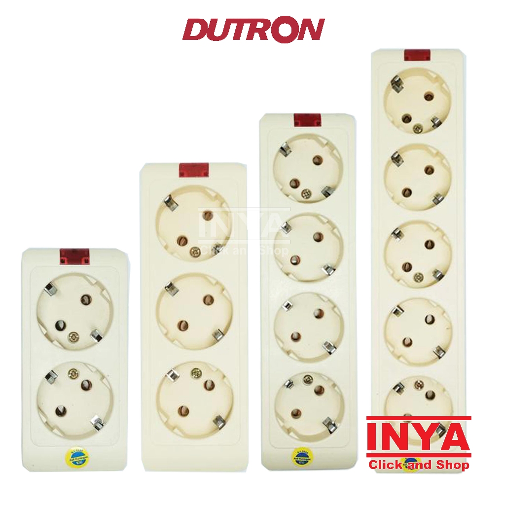 Dutron Stop Kontak Lampu  - Terminal Colokan Listrik Tanpa Kabel