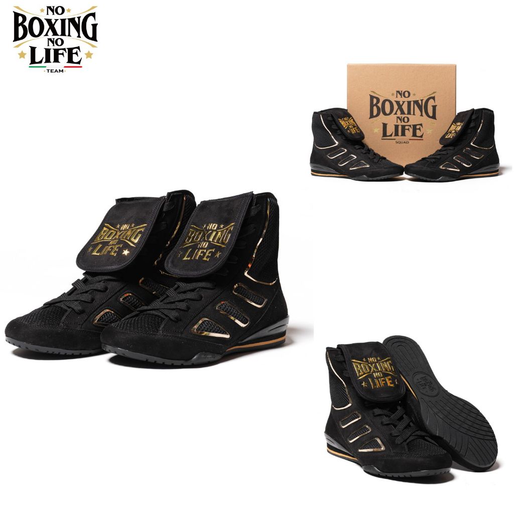 NO BOXING NO LIFE Boxing shoes  / sepatu tinju boxing NBNL